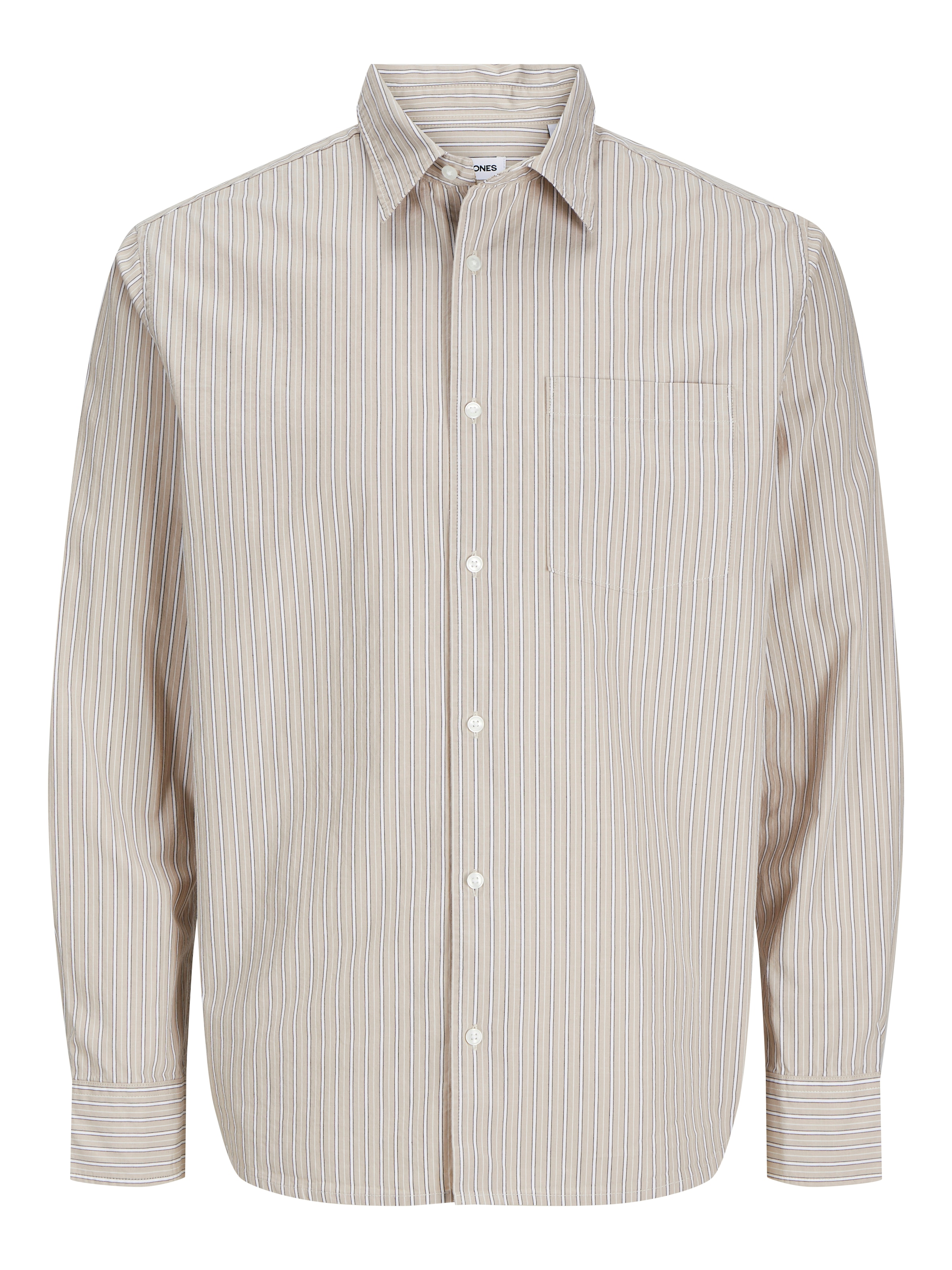 Jack & Jones Langarmhemd »JJECODY POPLIN SHIRT LS SN« mit Streifen Muster
