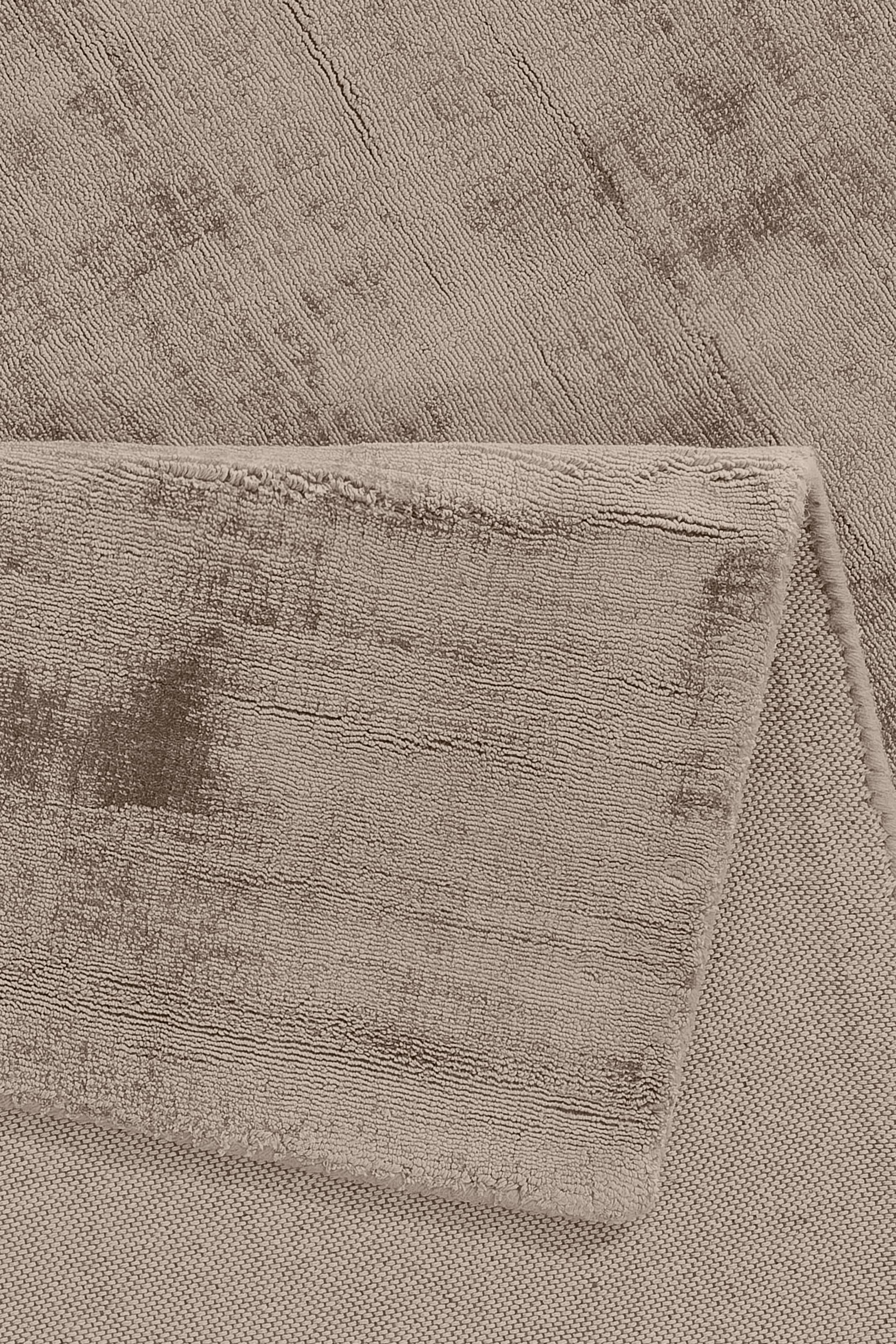 my home Teppich »Shirley«, rechteckig, Handweb Teppich, aus weicher Viskose,  handgewebt, Wohnzimmer
