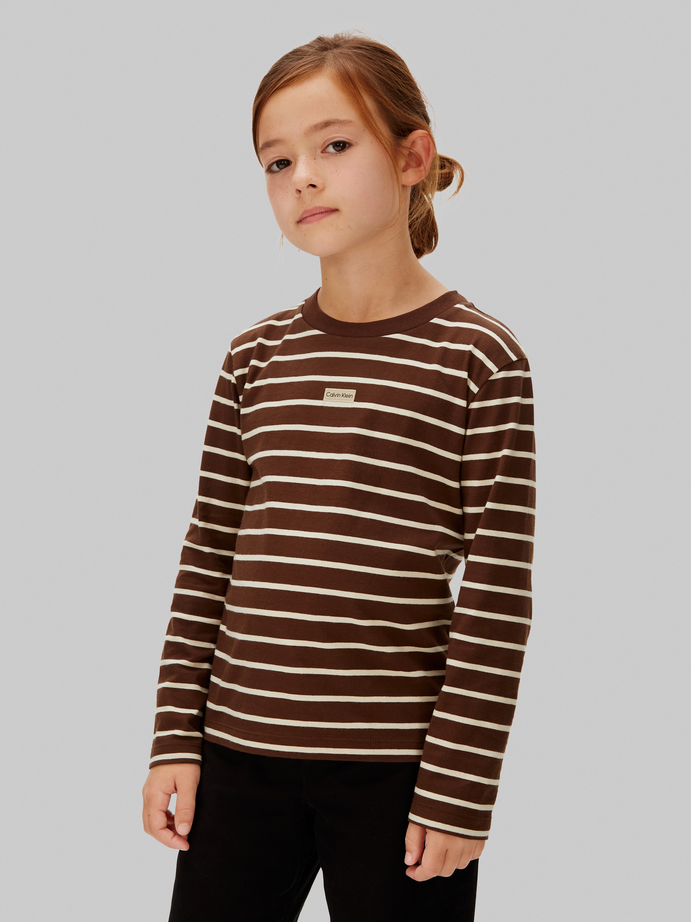 Calvin Klein Jeans Langarmshirt Regular fit, für Kinder bis 16 Jahre