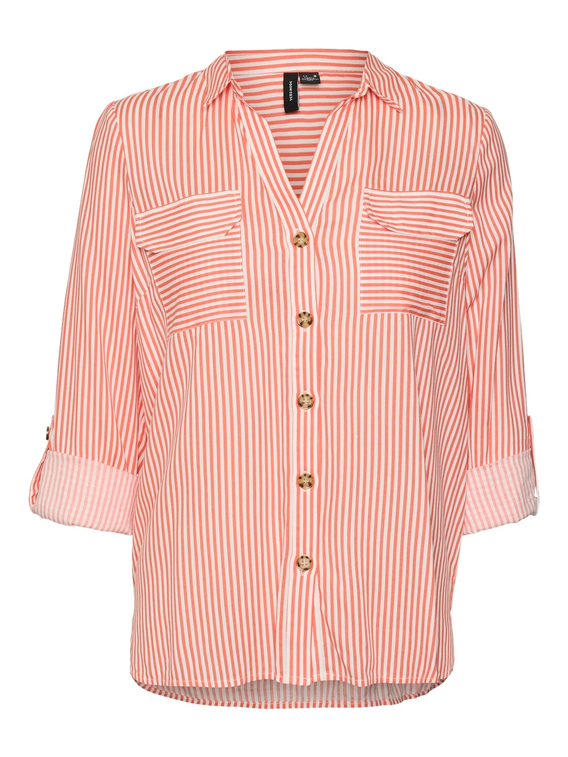 Vero Moda Hemdbluse »VMBUMPY L/S SHIRT NEW WVN GA NOOS«