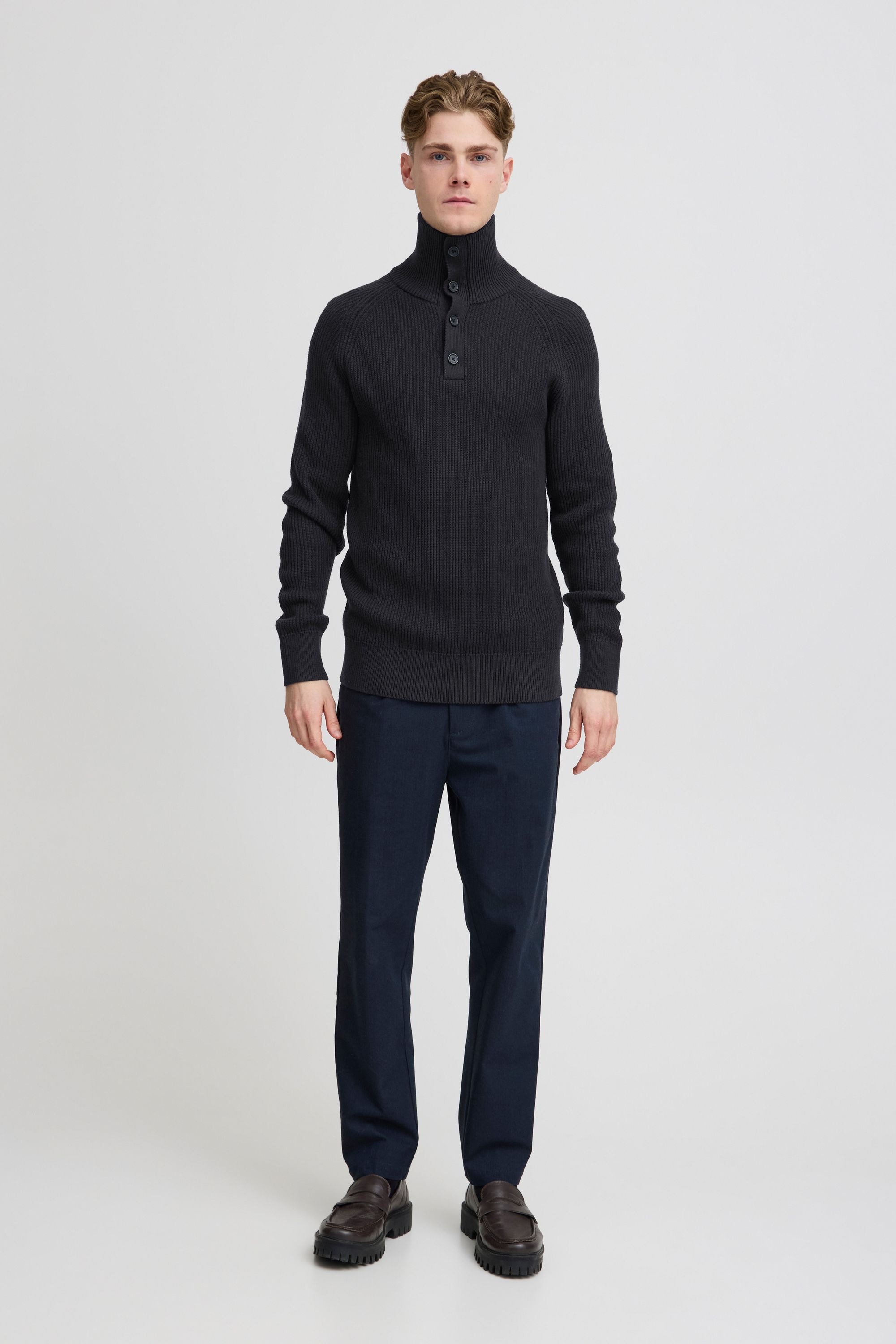 Casual Friday Troyer »Troyer CFKRISTIAN 0162 ribbed high neck knit«