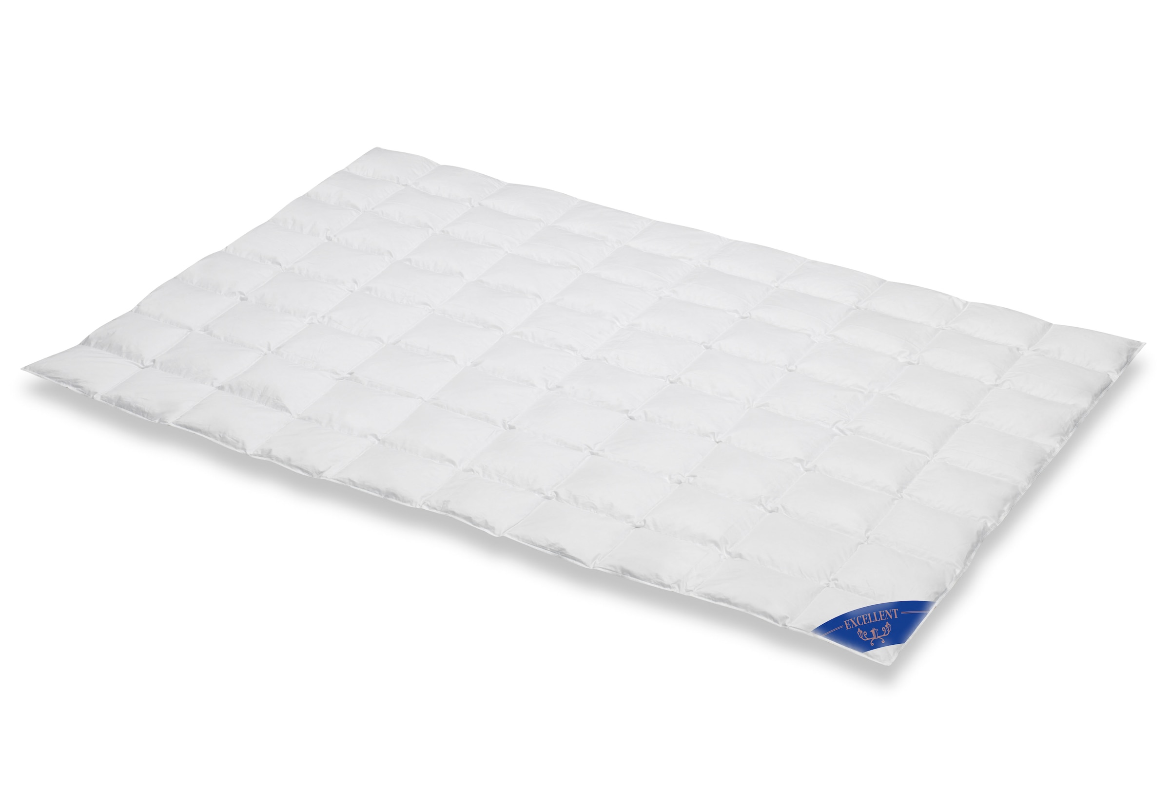 Excellent Daunenbettdecke + 3-Kammer-Kopfkissen »Davos«, Bettdecken-Set mit Kopfkissen, Bettdecke 135x200 und 155x220 cm