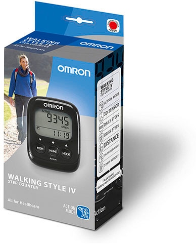 Omron Schrittzähler »Walking style IV«, mit präzisem 3D Sensor