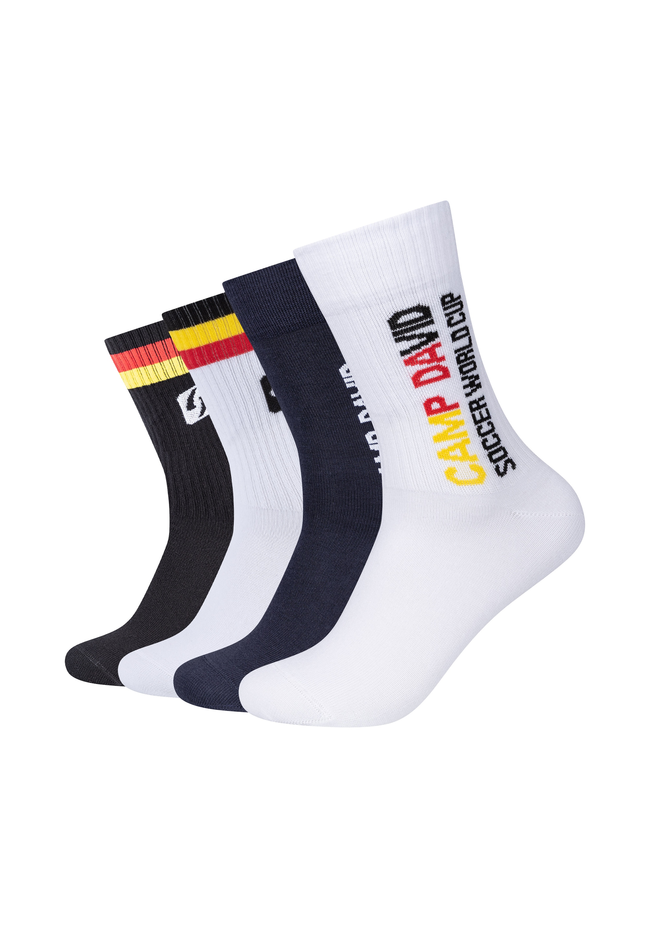 CAMP DAVID Socken »casual« 61.159.500 4 Paar,  mit elastischem Bund