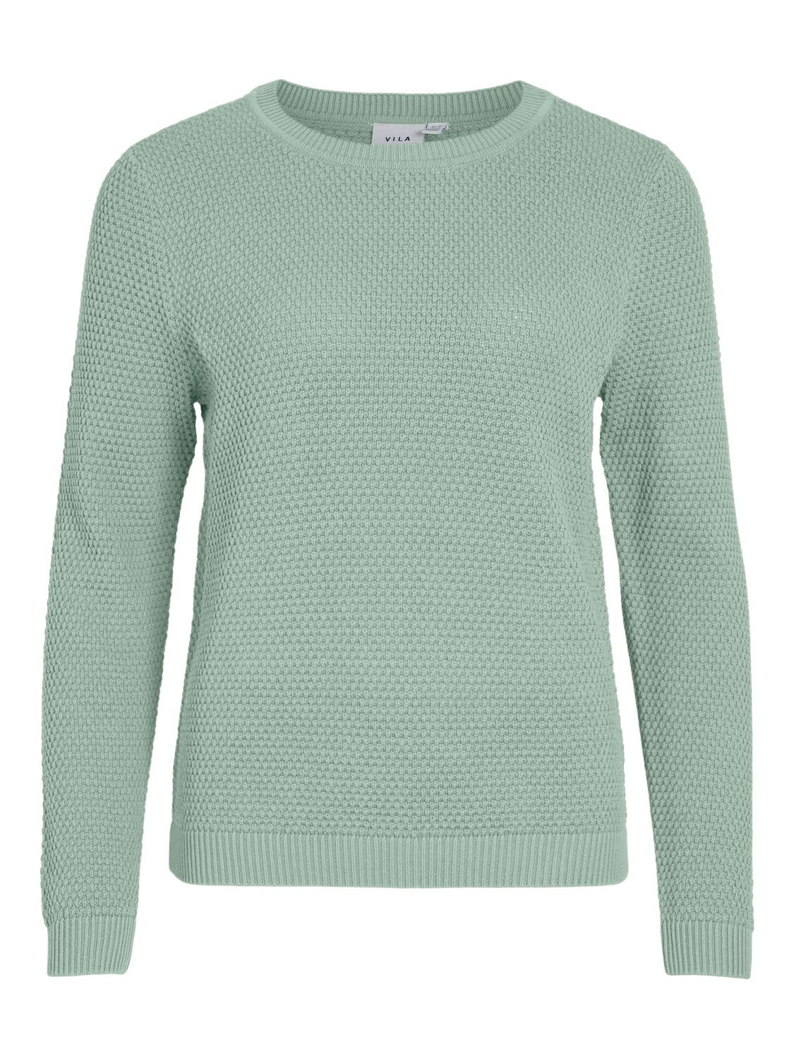 Vila Rundhalspullover »VIDALO O-NECK L/S KNIT TOP- NOOS«