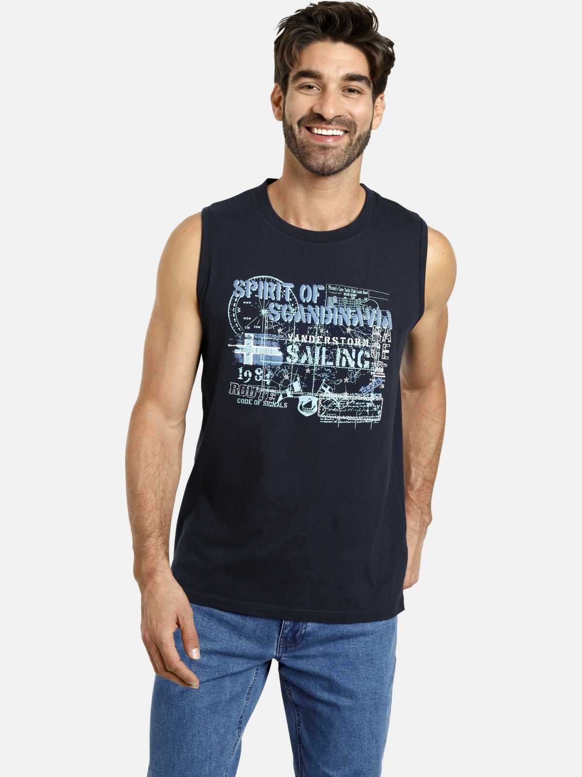 Jan Vanderstorm Muskelshirt »Doppelpack Tanktop LENNY«