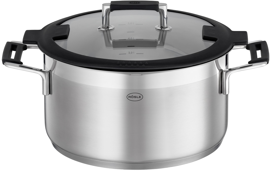 RÖSLE Kochtopf »SILENCE PRO« Edelstahl 18/10