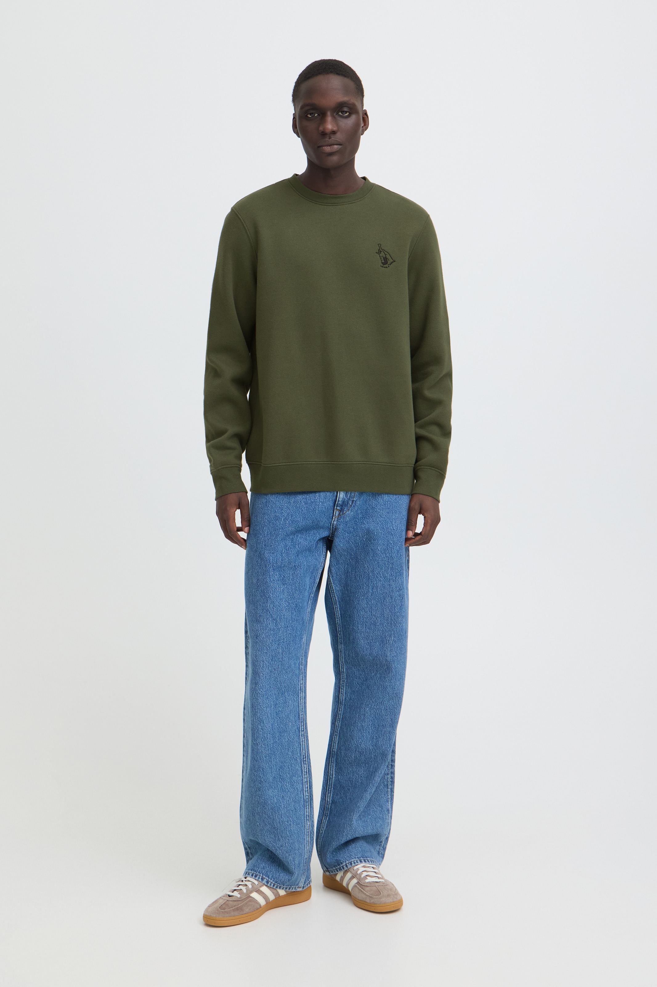 Blend Sweatshirt »BHKACE CREW SWEAT«, Baumwollmischung, regular fit
