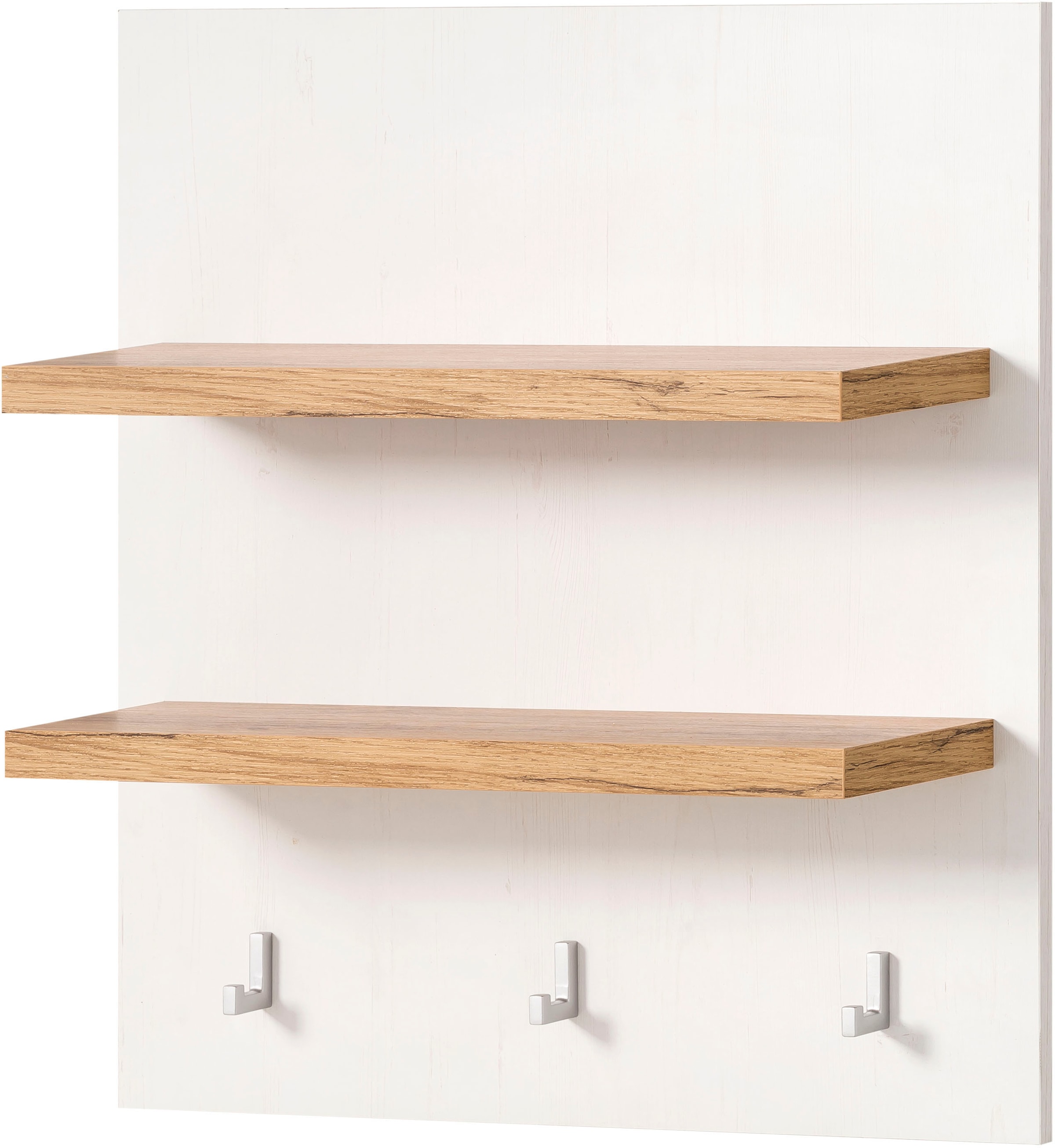 OTTO home Wandregal "KS-Westminster" mit 2 Ablageböden, 3 Haken, Breite 60 cm, exclusiv by Otto