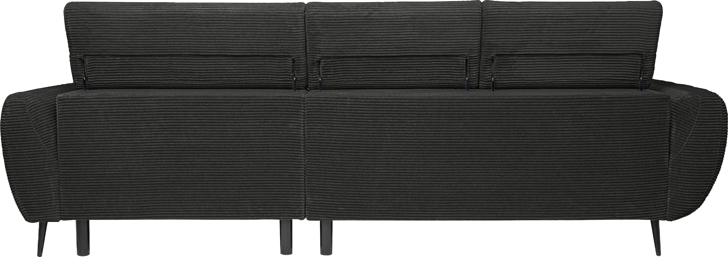 WERK2 Ecksofa »Alisson, mit elektrischer Sitztiefenverstellung, L-Form, Breite 277 cm«, Alisson – flexibler Komfort mit modernem Design und smarten Details.