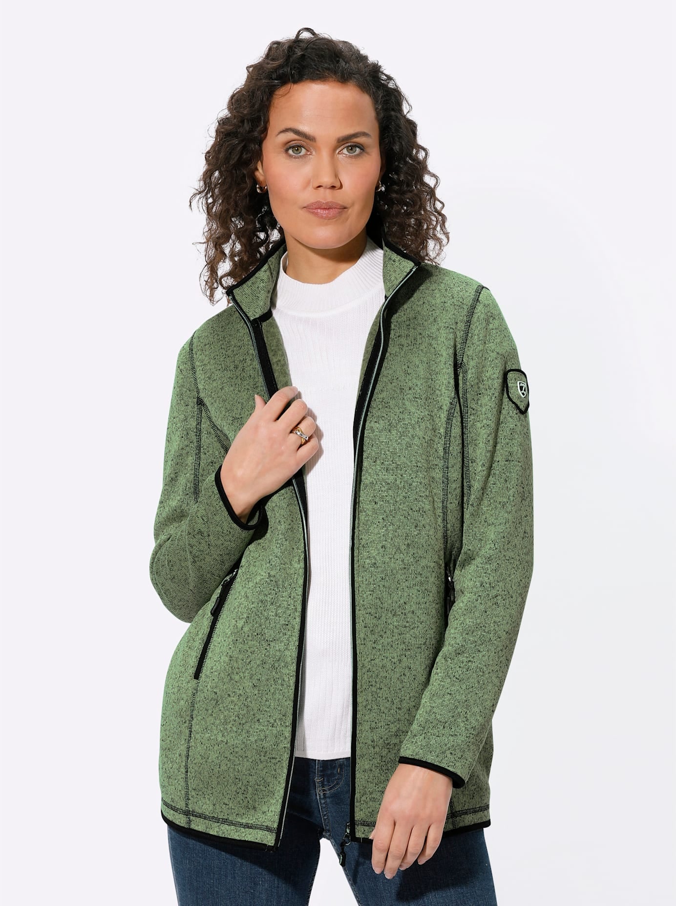 Casual Looks Fleecejacke