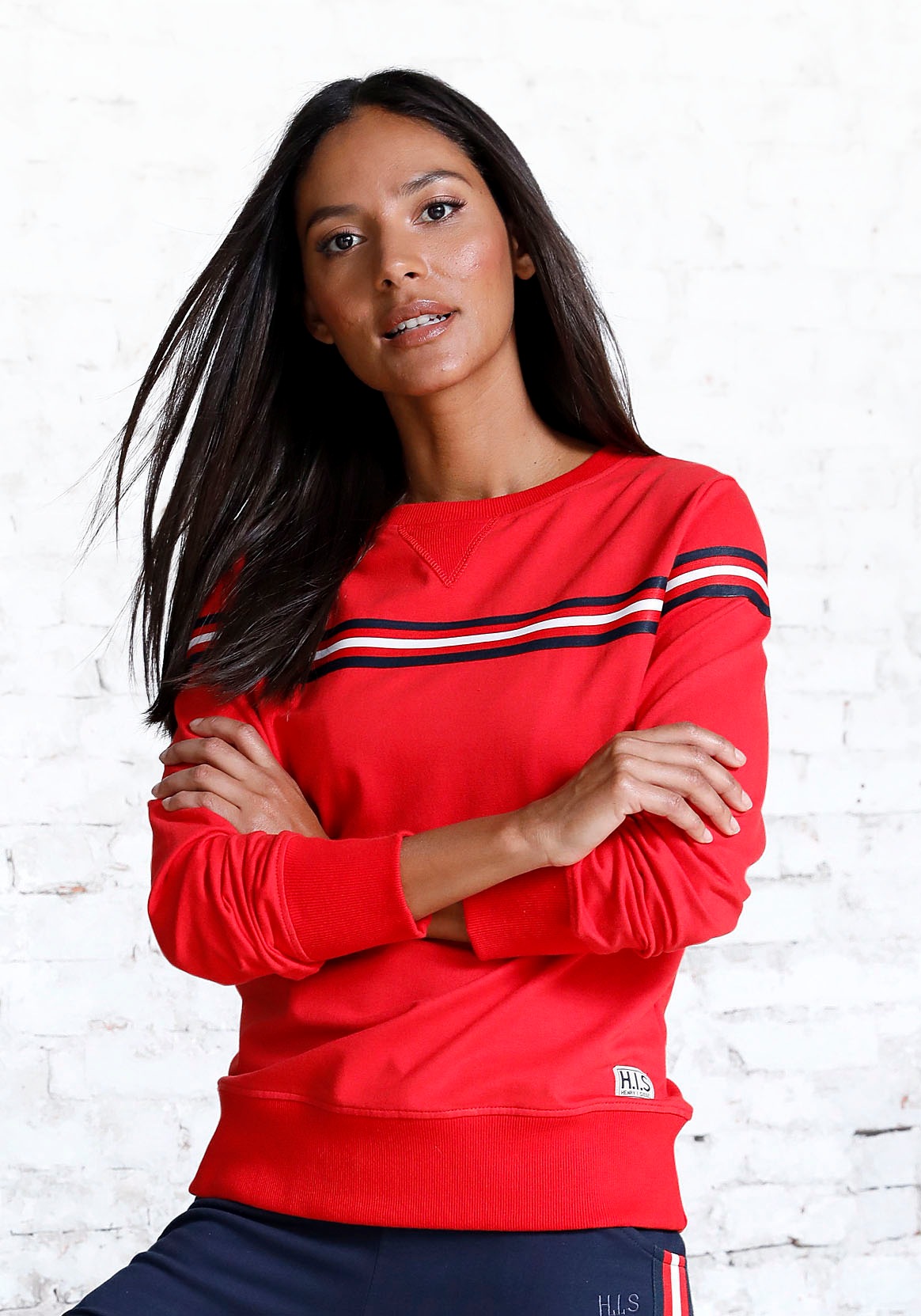 H.I.S Sweatshirt, mit gestreiftem Tape kaufen