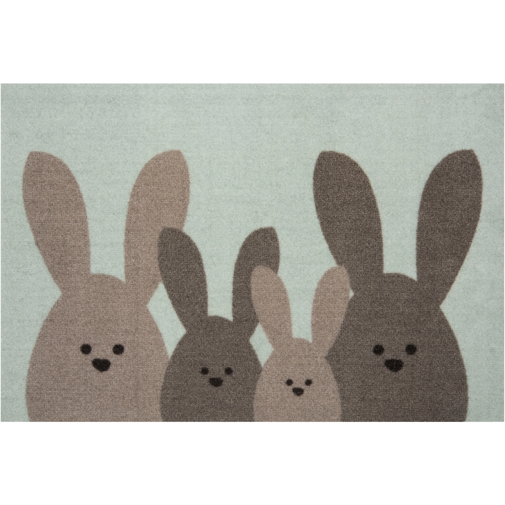 HANSE Home Fußmatte »Bunny Family«, rechteckig