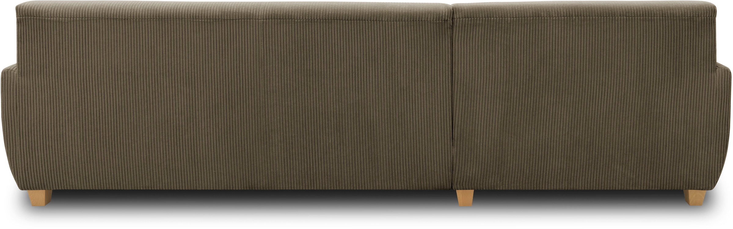 Home affaire Ecksofa »Nika L-Form«, wahlweise mit Bettfunktion, auch in Cord