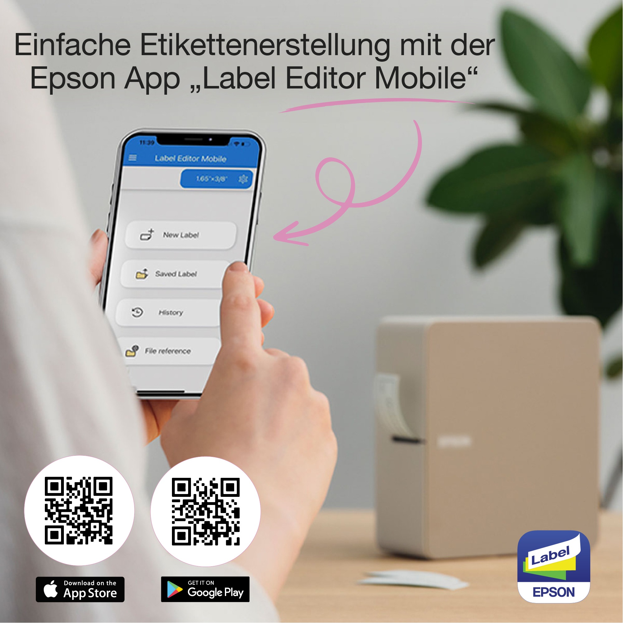 Epson Etikettendrucker »LabelWorks LW-C410«