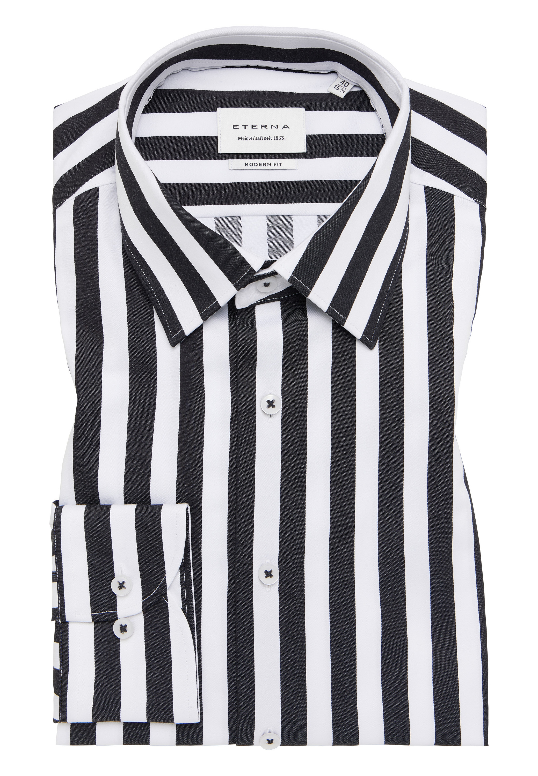 Eterna Langarmhemd »MODERN FIT«, NON IRON (bügelfrei)