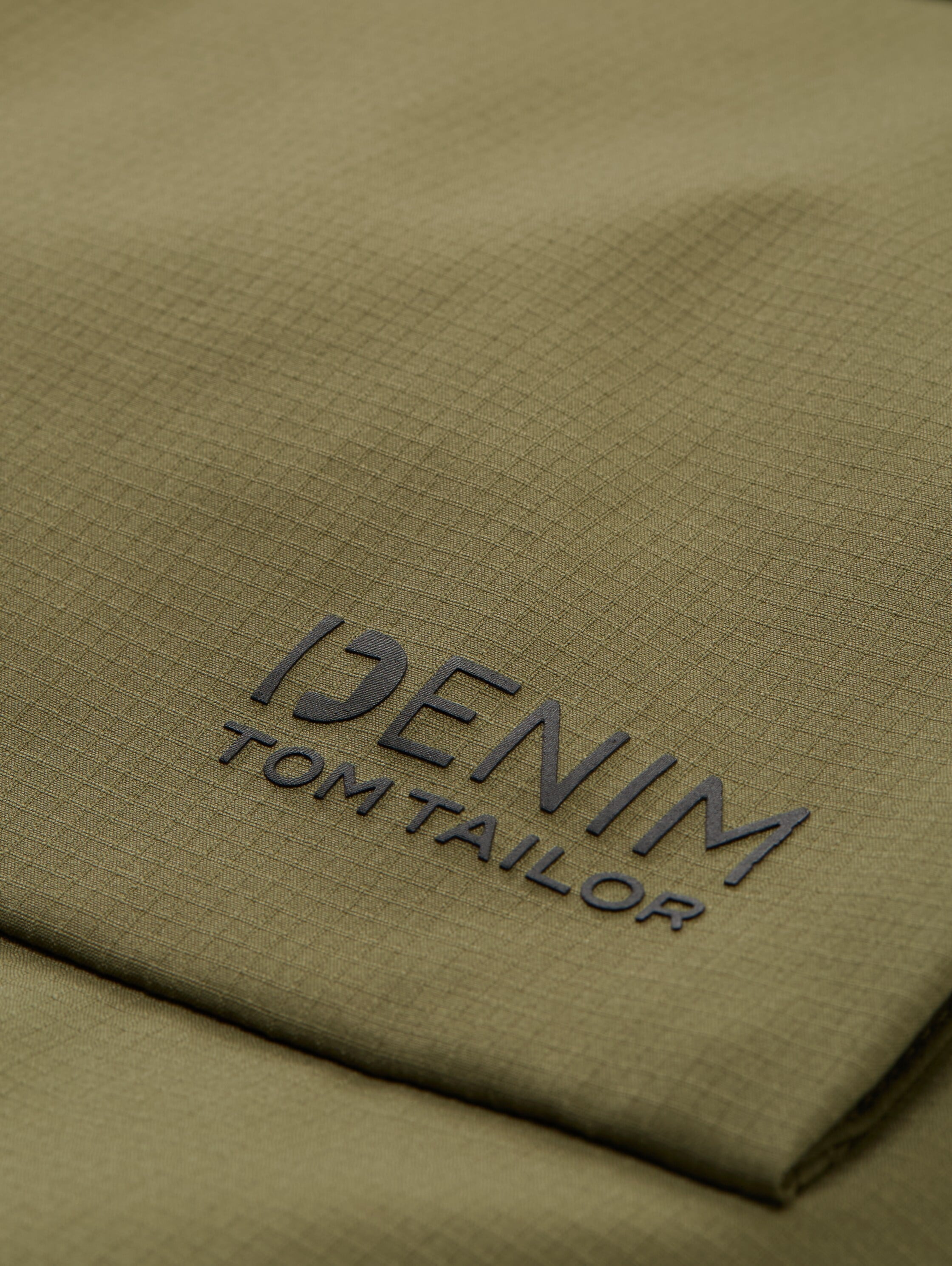 TOM TAILOR Denim Parka mit Kapuze mit wasserabweisender Funktion