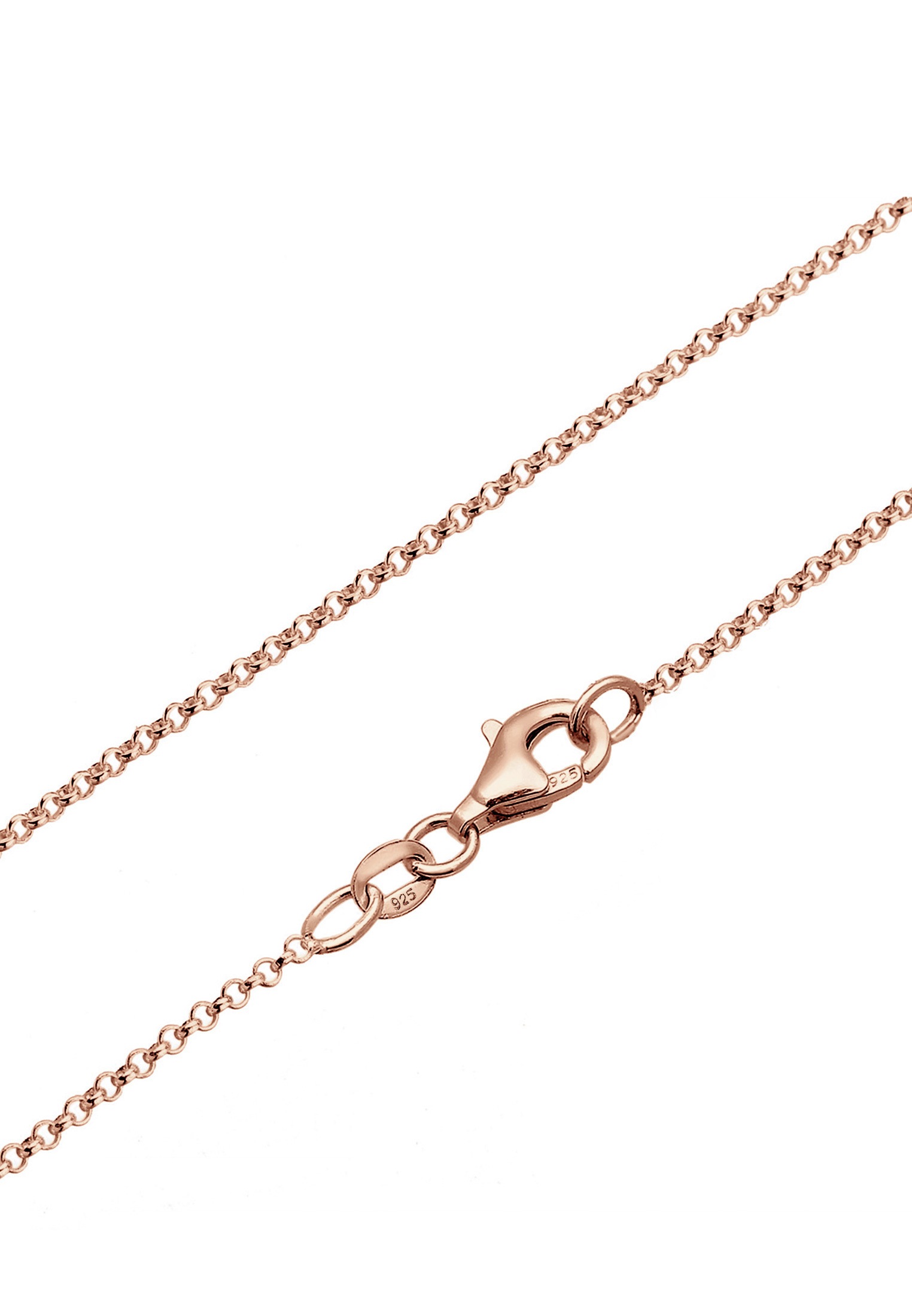 Elli Kette mit Anhänger »Halskette mit Kreuz Schlicht 925 Sterling Silber«