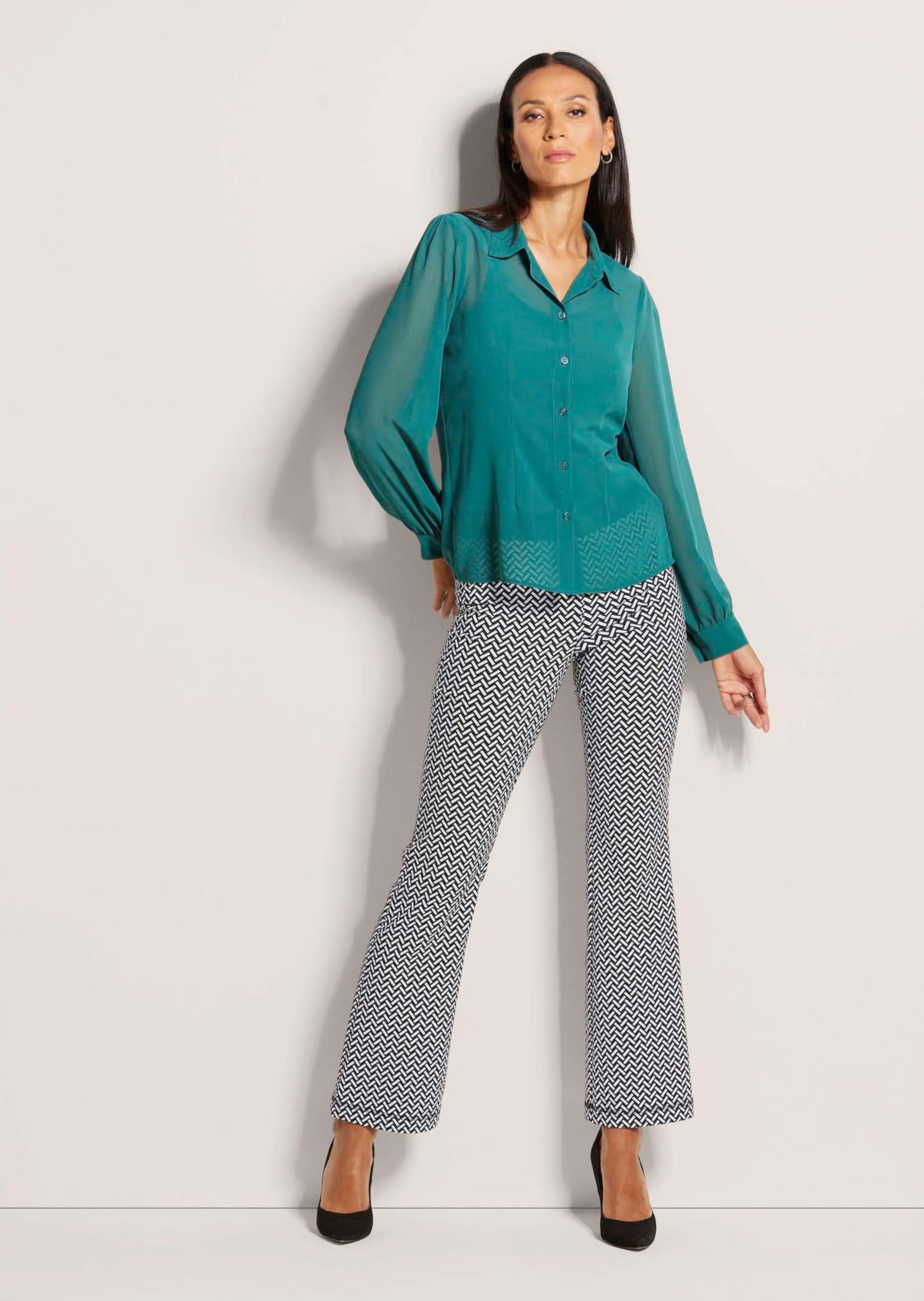 MADELEINE Langarmbluse »Blusenset Zweiteiliges Set aus Bluse und Top«