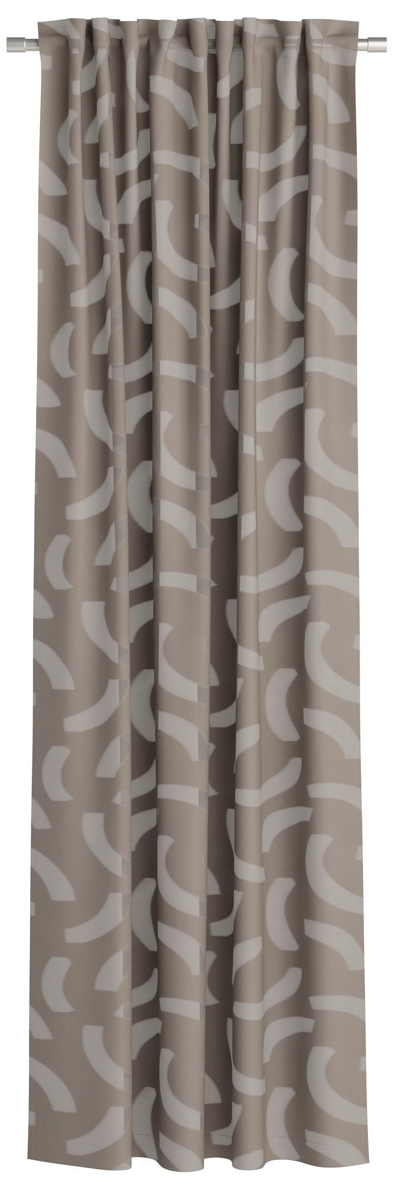 Neutex for you! Vorhang »CASALI« Multifunktionsband 1 Stk. tlg. Allover-Muster aus zeitlosen Halbkreisen