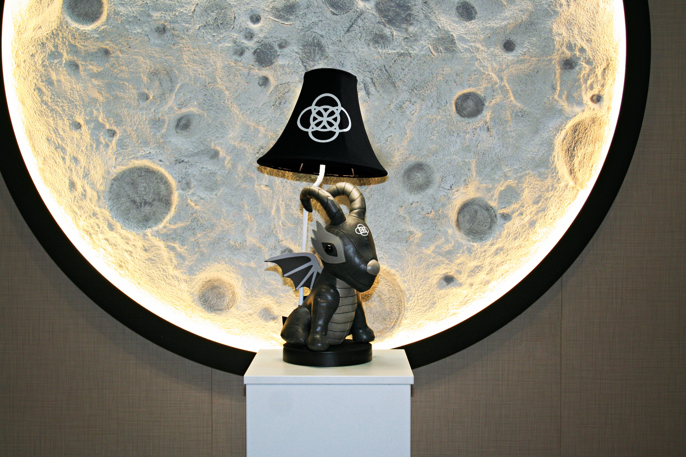 Happy Lamps for smiling eyes LED Tischleuchte »Black Dragon« GU 5,3 1 Stk. Warmweiß Hochwertig, Einzigartig, Zertifiziert