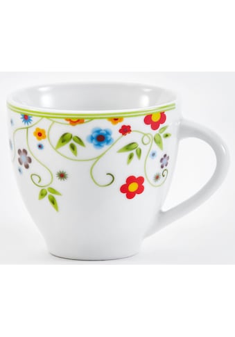 Tasse »Vario«, (Set, 6 tlg., 6 Kaffeetassen 200ml)