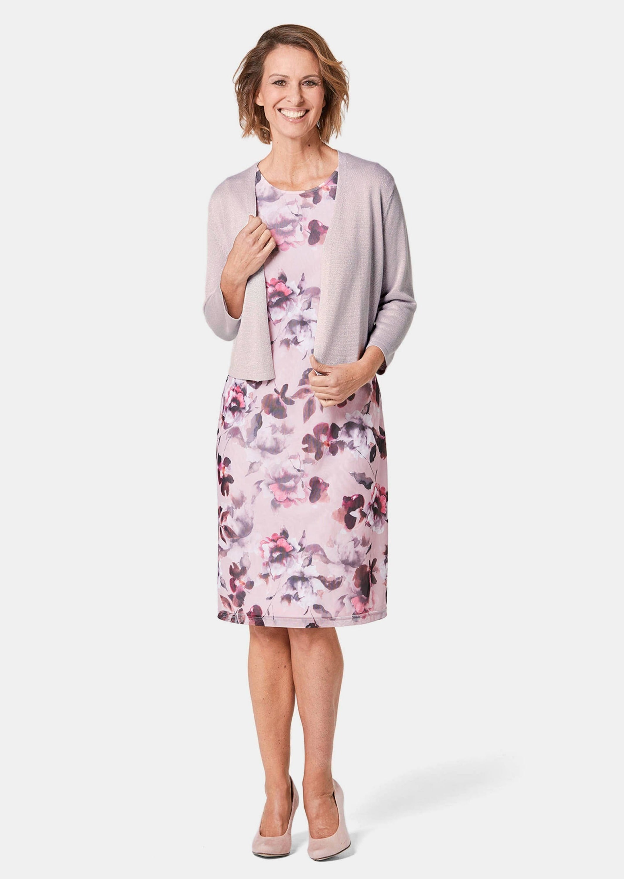 GOLDNER Strickjacke »Kurzgröße Wunderbar leichter Strick-Bolero«