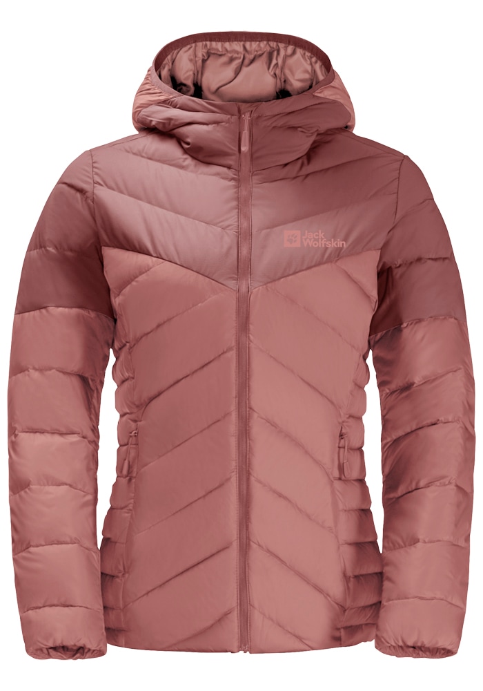 Jack Wolfskin Daunenjacke »TUNDRA DOWN HOODY W«, mit Kapuze