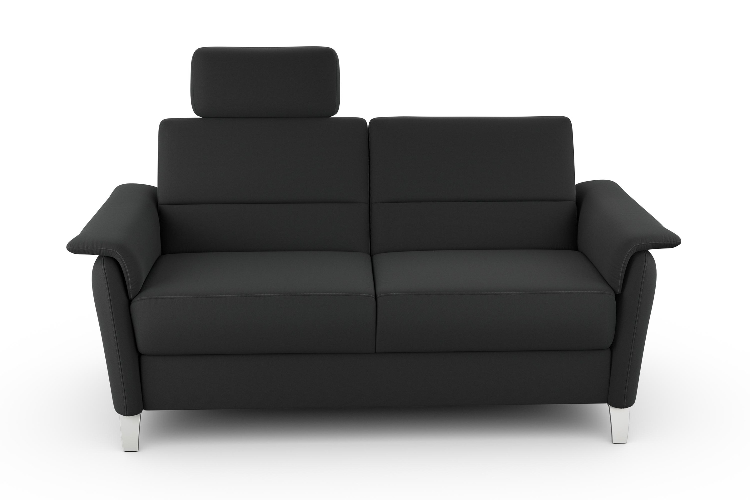 sit&more 2,5-Sitzer »Palmera«, Federkern-Polsterung, Steckvorrichtung für 2 Kopfstützen (optional)