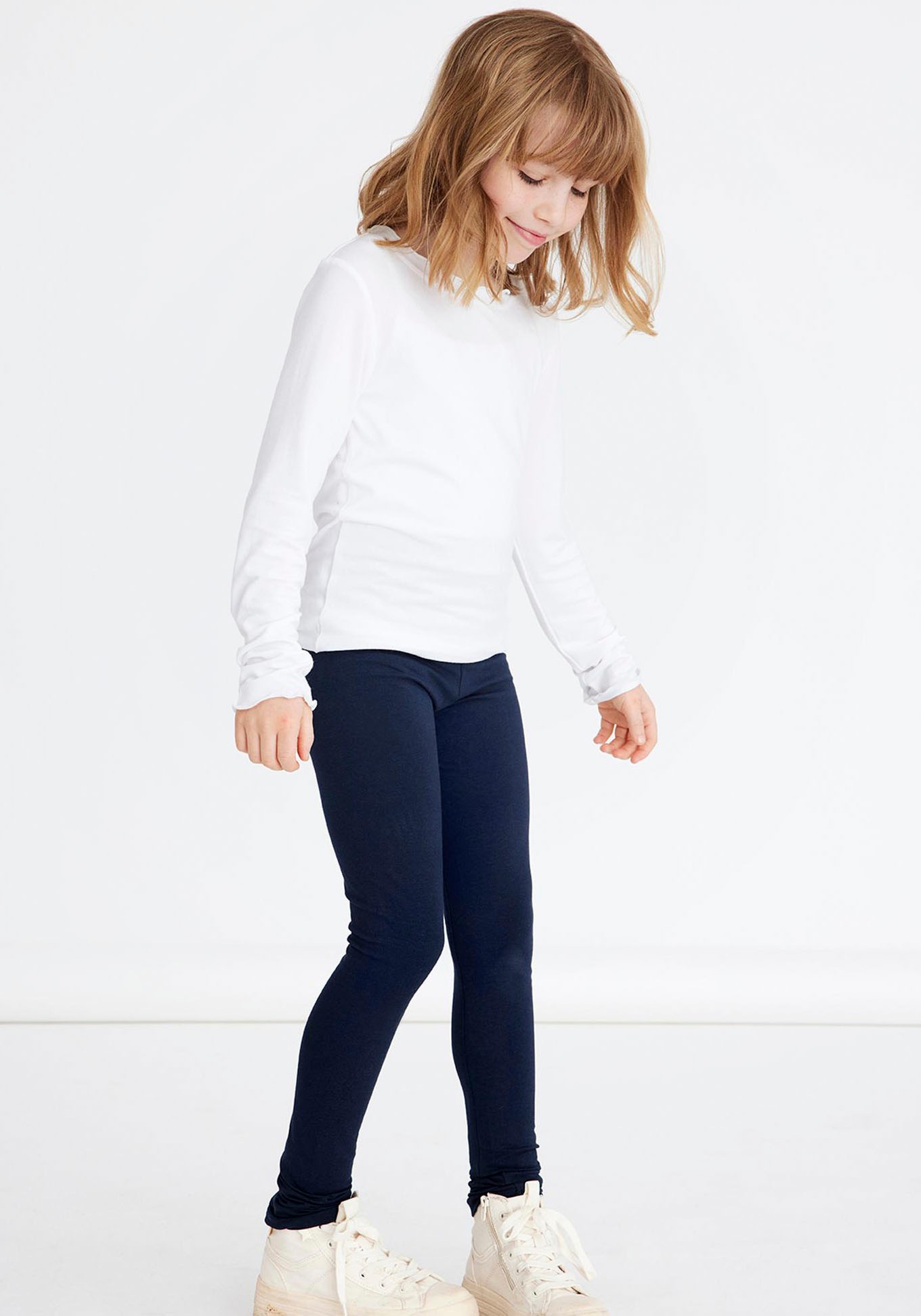 Name It Leggings »NKFVIVIAN LEGGING NOOS«  Baumwollmischung, normal geschnitten