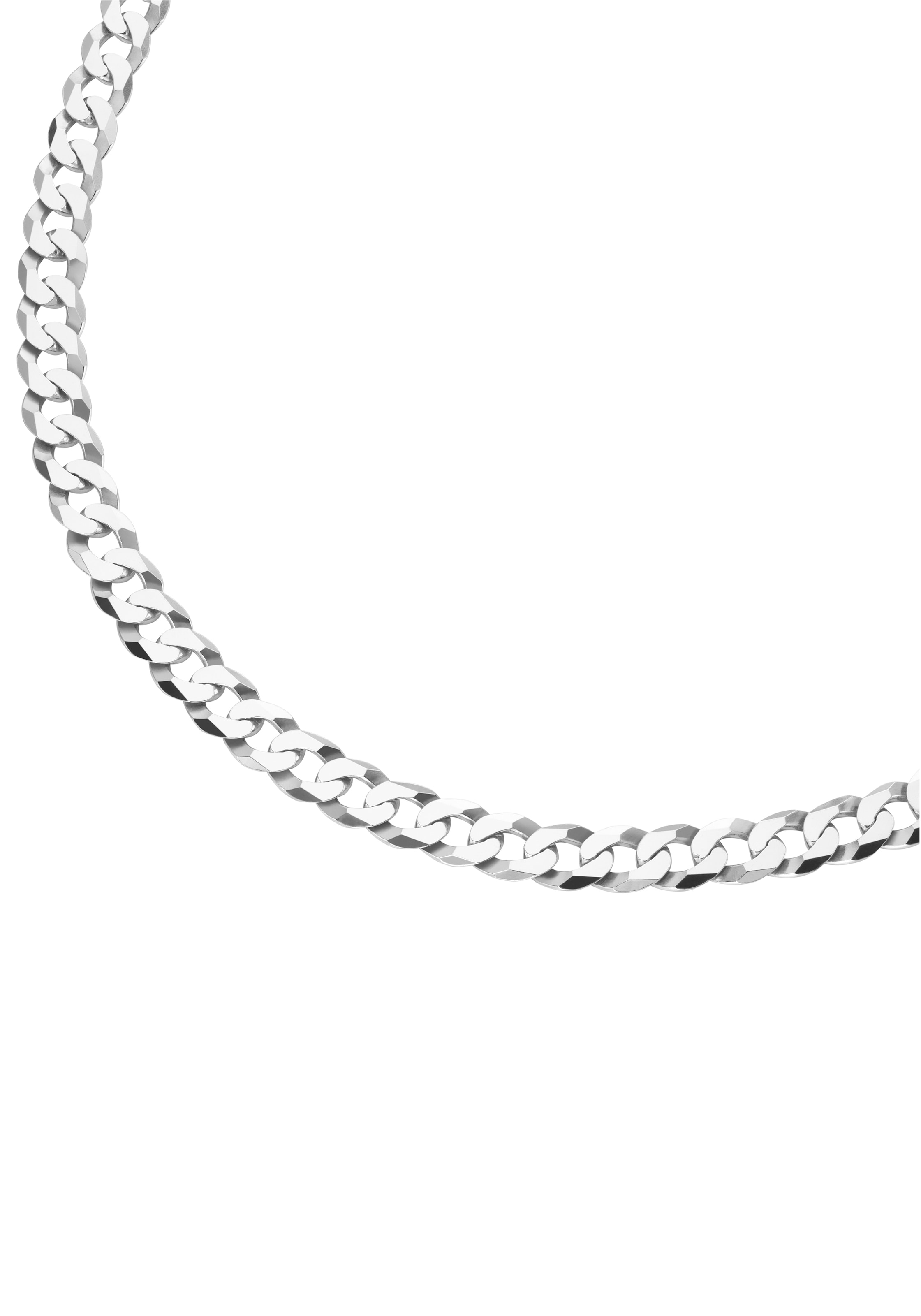 Firetti 7 rhodiniert« glanzvoll, Rechnung mm, kaufen auf diamantiert, Silberkette »Panzerkettengliederung,