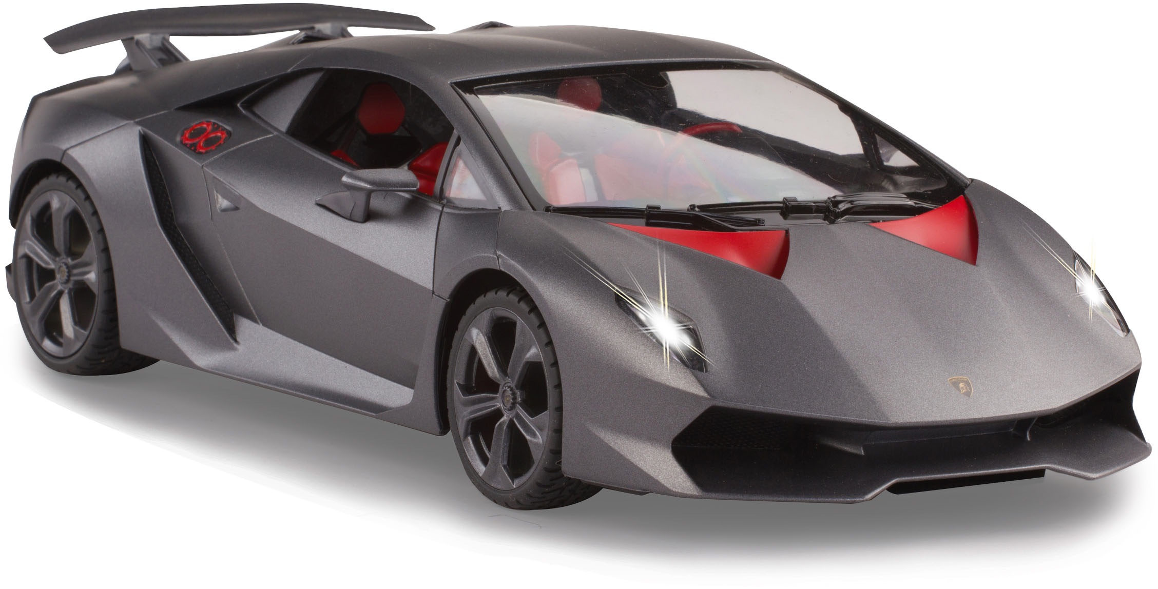 Jamara RC-Auto »Lamborghini Sesto Elemento, 1:14, grau, 2,4GHz«, mit Licht