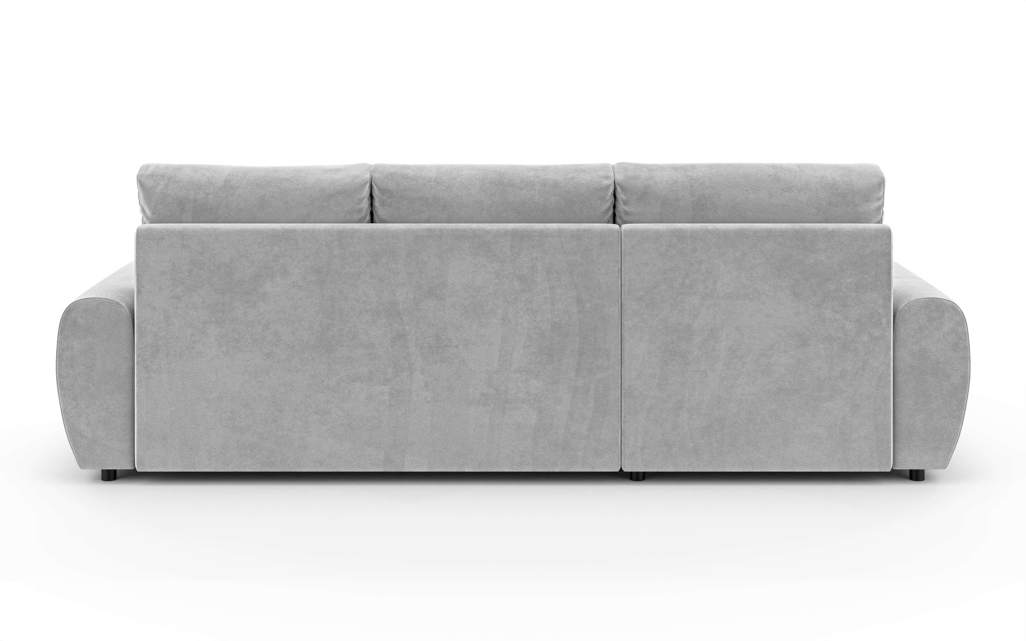 INOSIGN Ecksofa »HAVERHILL Schlafsofa mit Bettkasten, Maße B/H/T: 237/89/166 cm«, L-Form mit Recamiere links oder rechts bestellbar, Wellenunterfederung