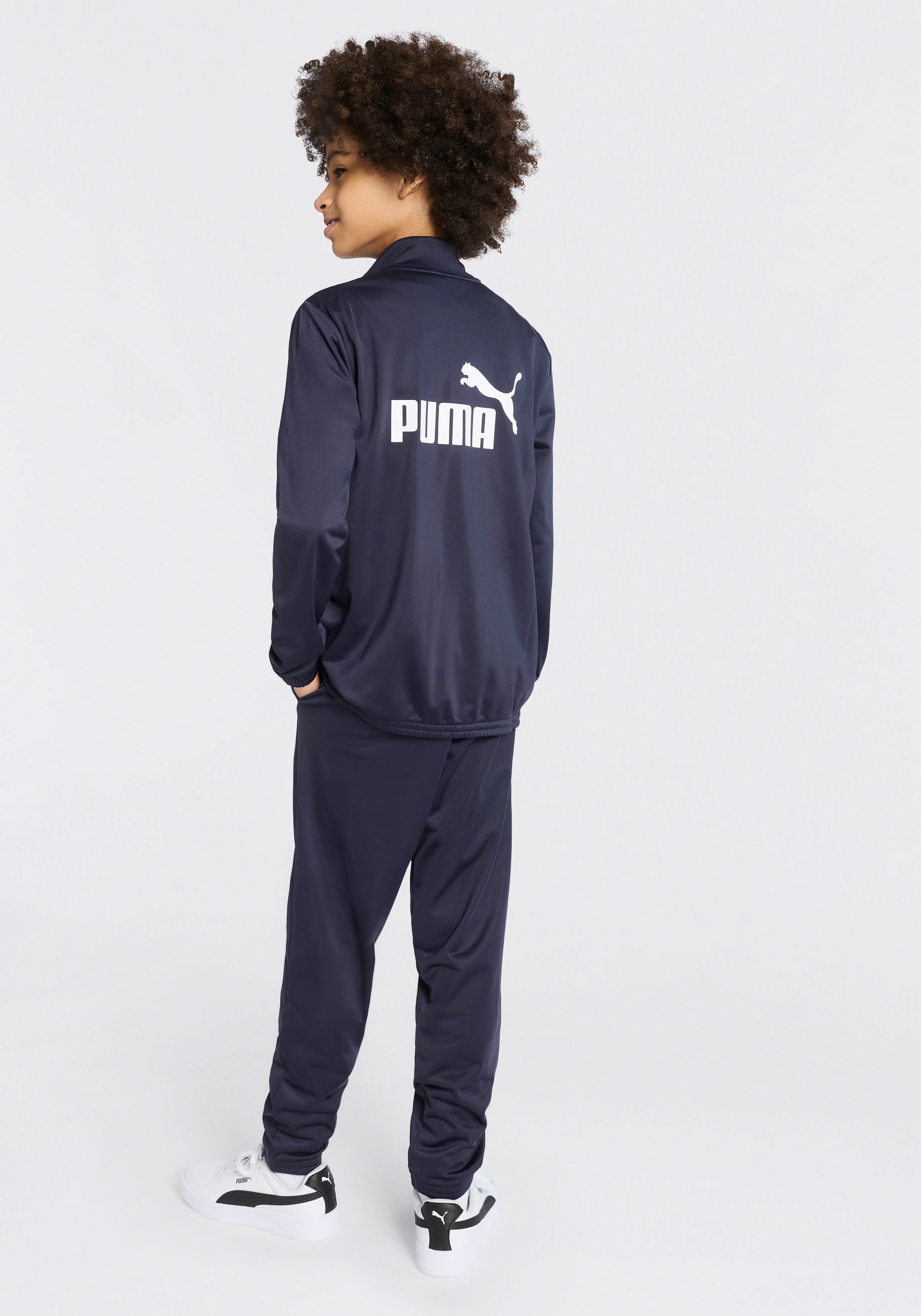 PUMA Trainingsanzug »POLY SUIT B« 2 Stk. zweiteiliges Set mit Jacke und Hose, für Jugendliche, Regular Fit