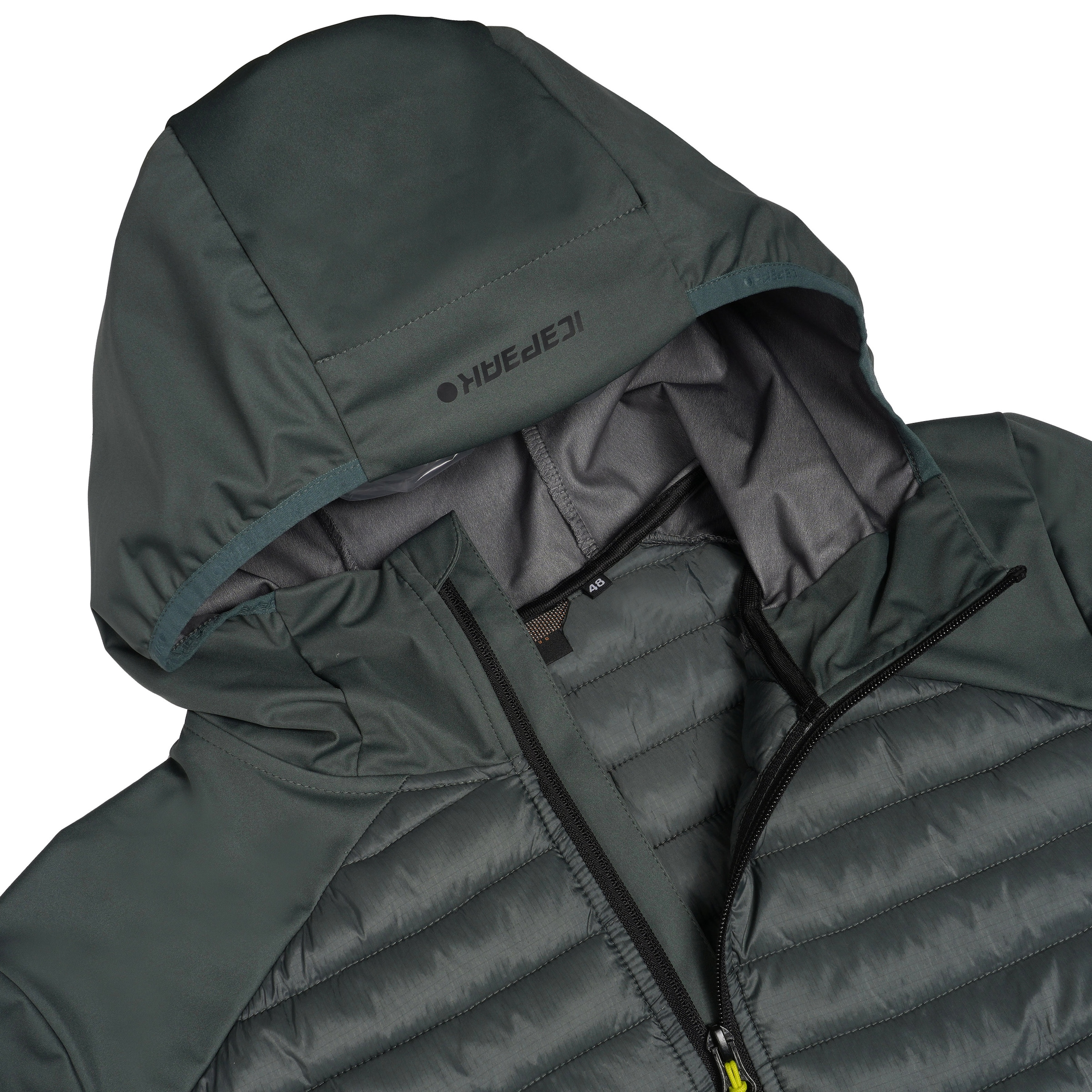 Icepeak Softshelljacke »H HYBRID SOFTSHELLJACKE DEEPSTEP«, mit Kapuze