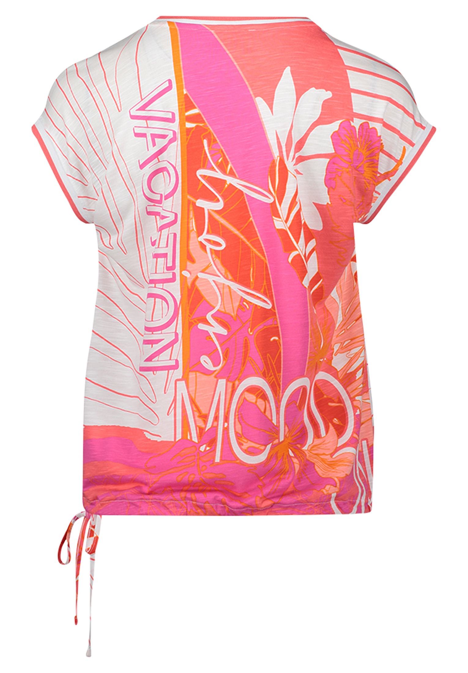 Betty Barclay Kurzarmshirt »Printshirt mit Tunnelzug«