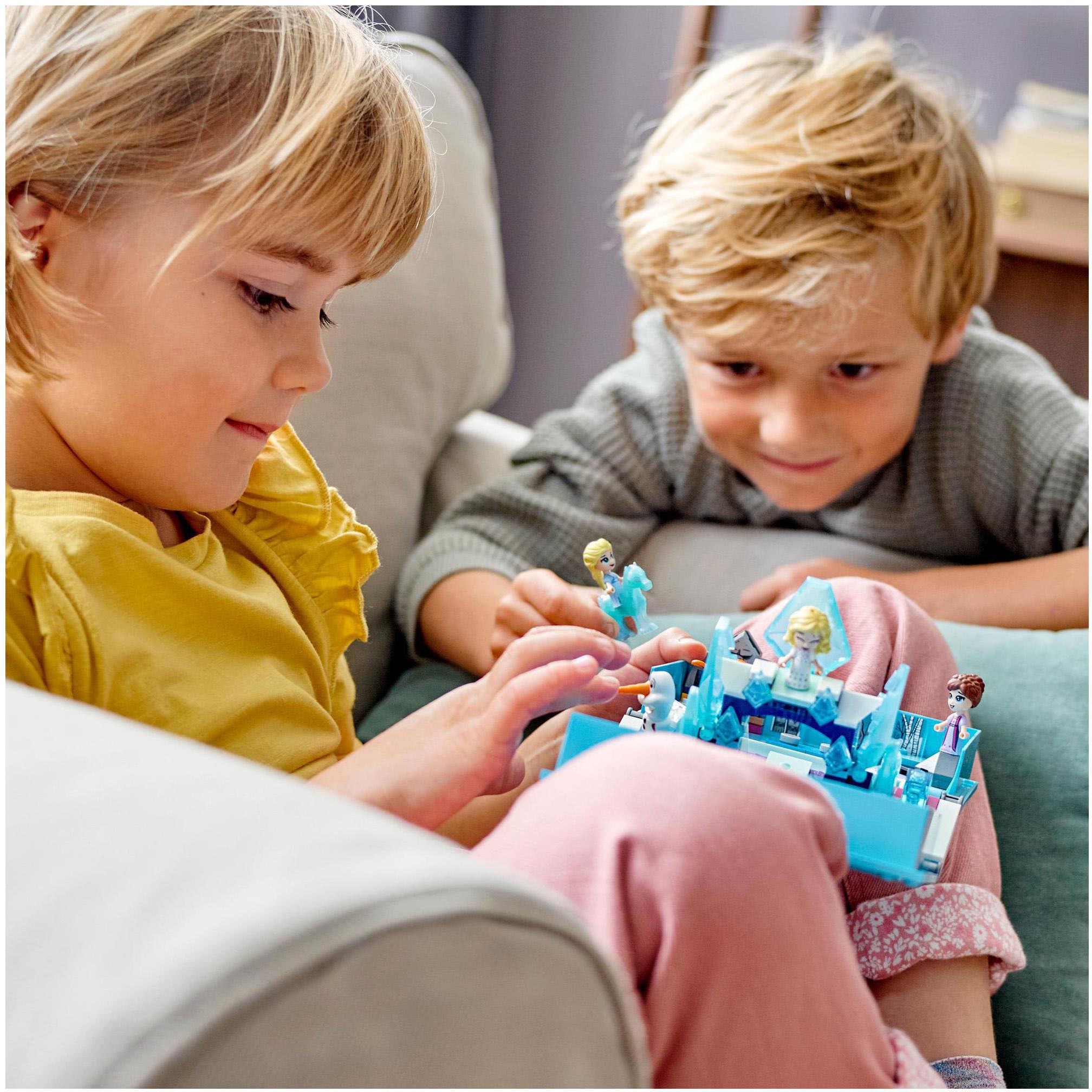 LEGO® Konstruktionsspielsteine »Elsas Märchenbuch (43189), LEGO® Disney Frozen«, (125 St.), Made in Europe