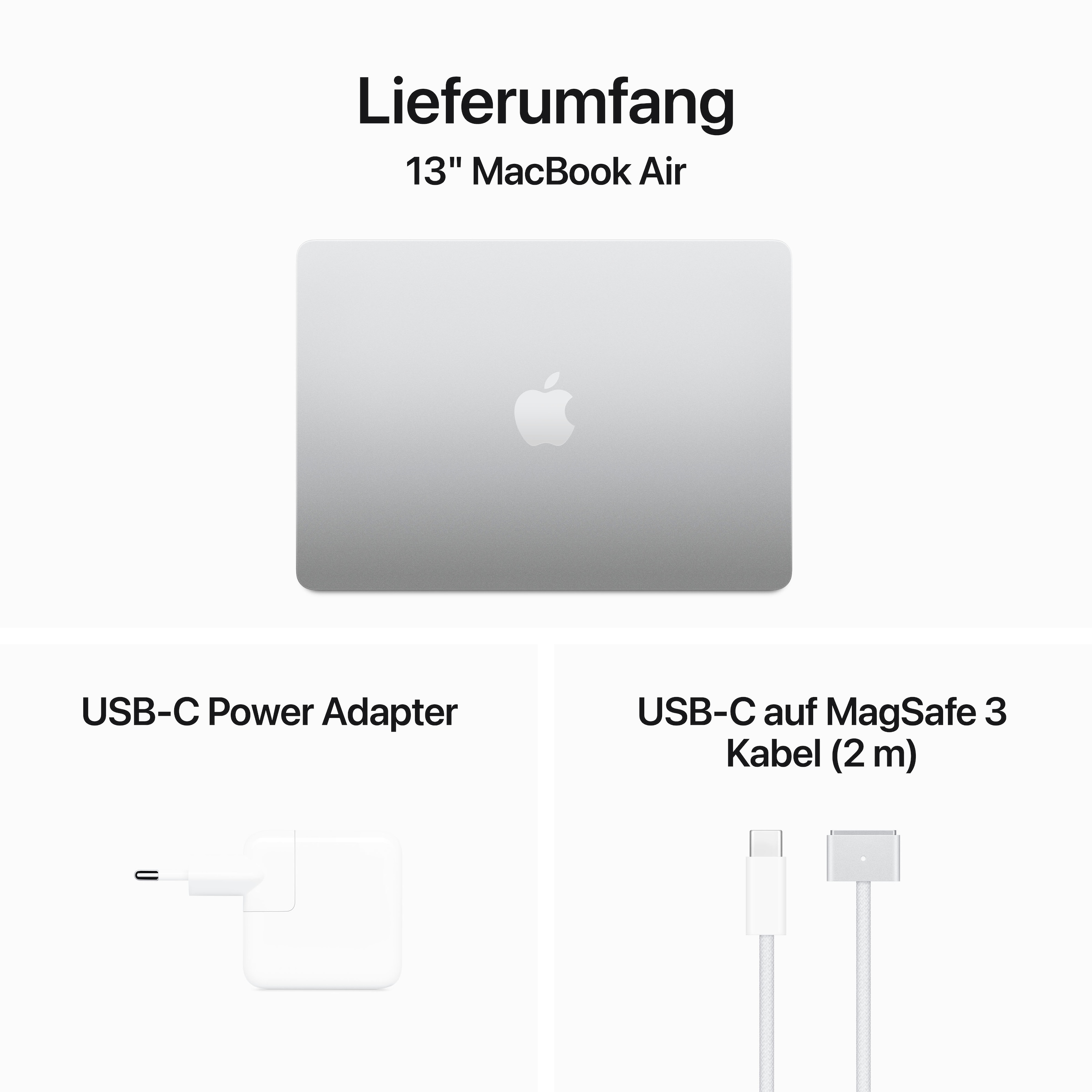 Apple Notebook »MacBook Air 13"CTO«, 34,46 cm, / 13,6 Zoll, Apple, M3, 10-Core GPU, 512 GB SSD