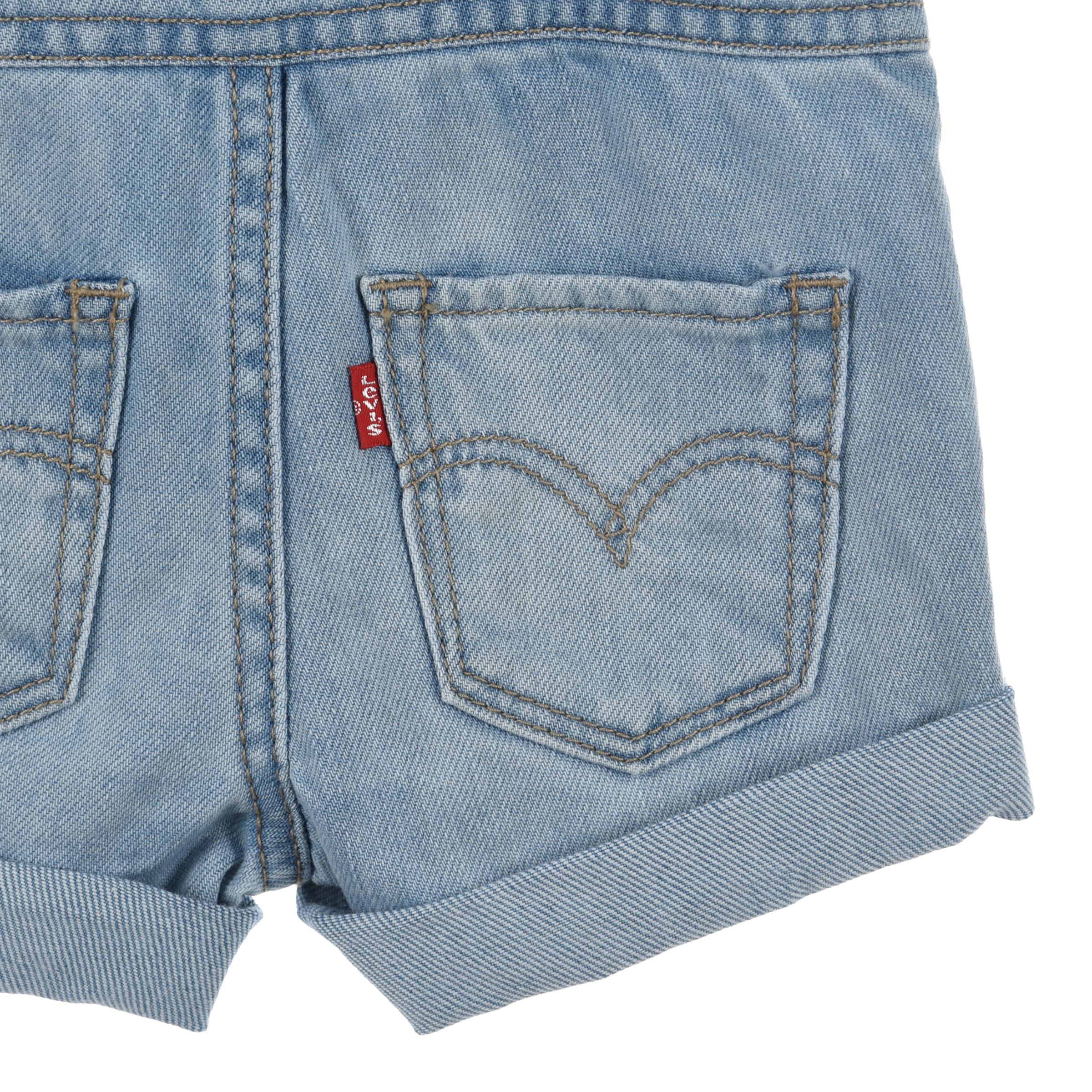 Levi's® Kids Latzhose, aus Denim mit Fade-out Effekten