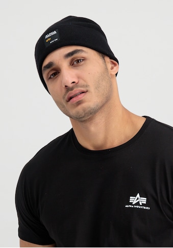 Skimütze »ALPHA INDUSTRIES Accessoires - Headwear Label Beanie«