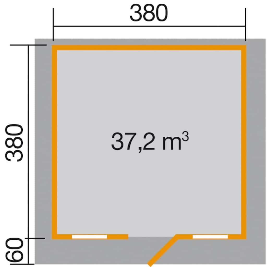 weka Gartenhaus »138 Gr.2«