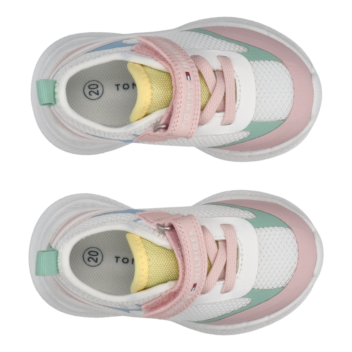 Tommy Hilfiger Sneaker, Slip-On Sneaker mit Gummizug und Klettriegel