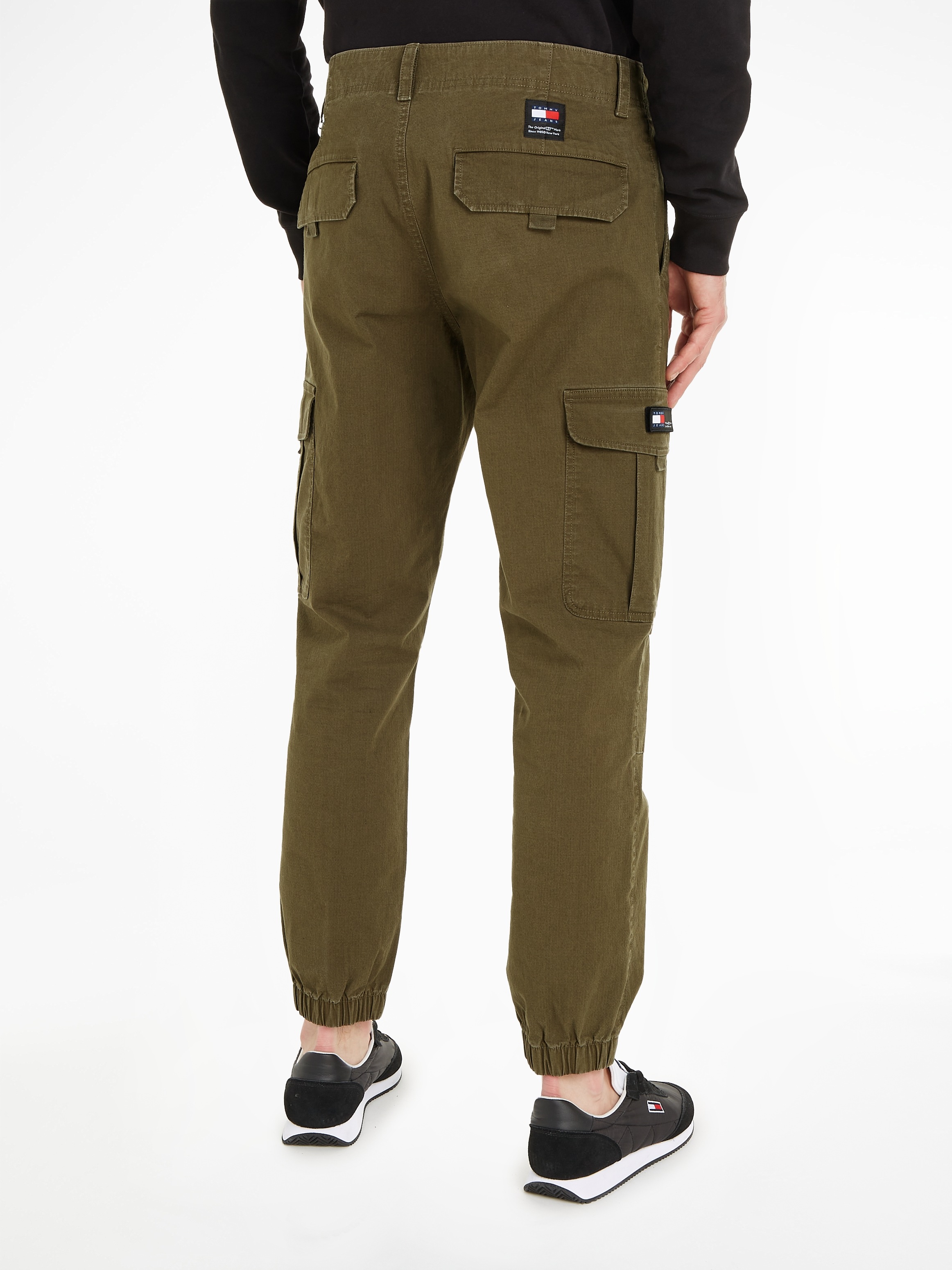 Tommy Jeans Cargohose »TJM ETHAN CARGO«, mit Bündchen