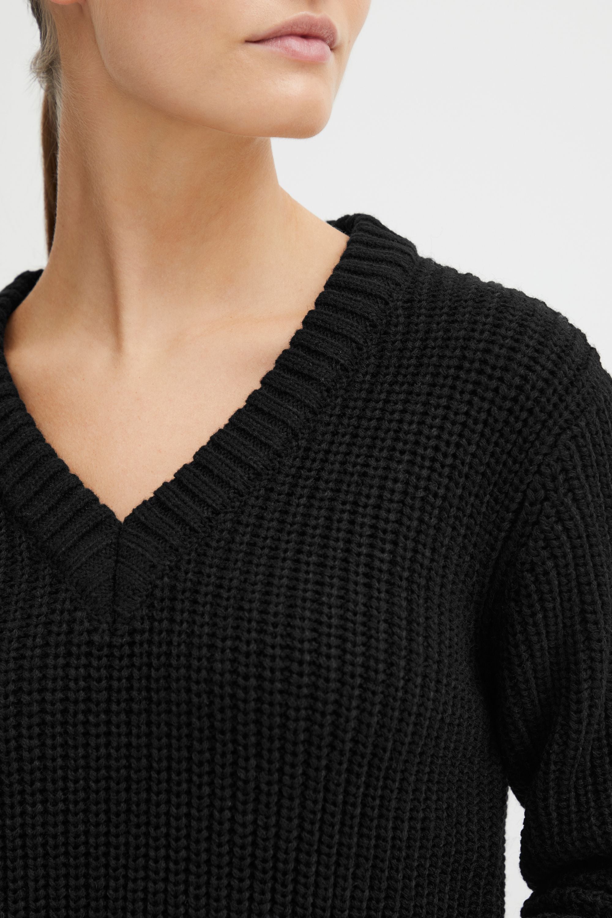OXMO Strickfleece-Pullover »Strickpullover OXNanny«