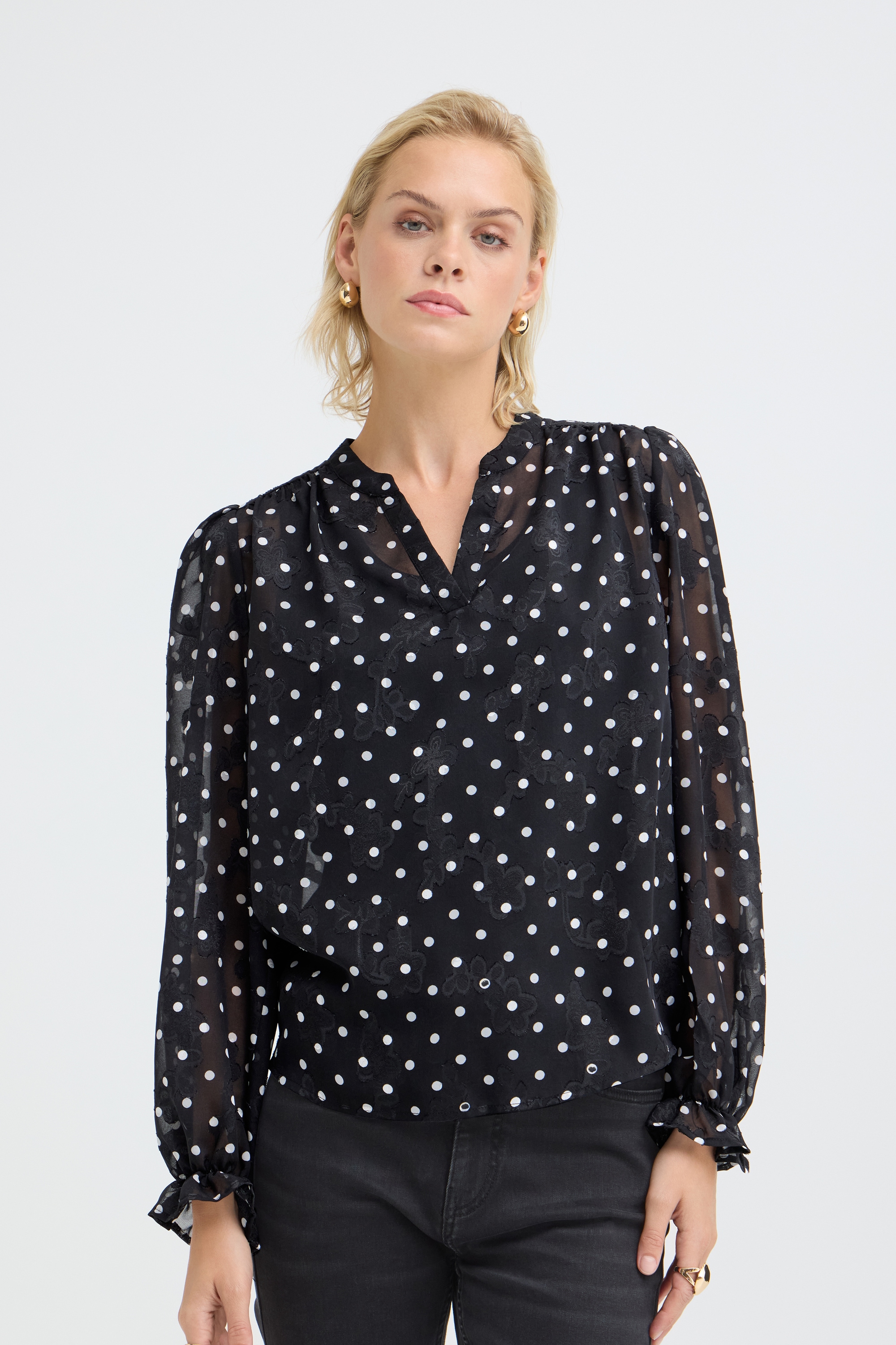 Pulz Jeans Langarmbluse »Pulz Jeans Bluse langarm PZFINJA«