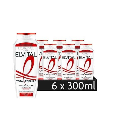 L'ORÉAL PARIS Haarspülung »L'Oréal Paris Elvital Total Repair 5 Spülung« Haarfaser wird in der Tiefe repariert, Struktur wird gestärkt.