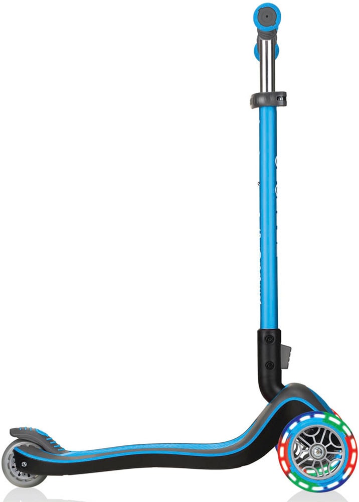 Globber Dreiradscooter »ELITE DELUXE LIGHTS, mit Leuchtrollen«