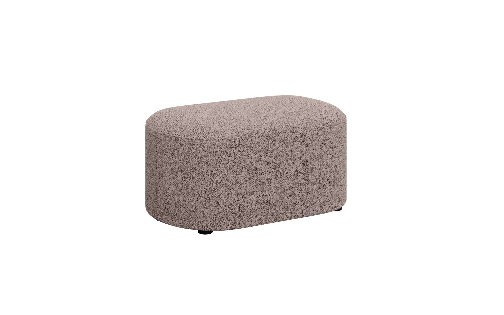 andas Polsterhocker »Polsterhocker Tvinne, mit Wellenunterfederung«, passend zum Ecksofa, auch in Bouclé, B/T/H: 90/50/44 cm