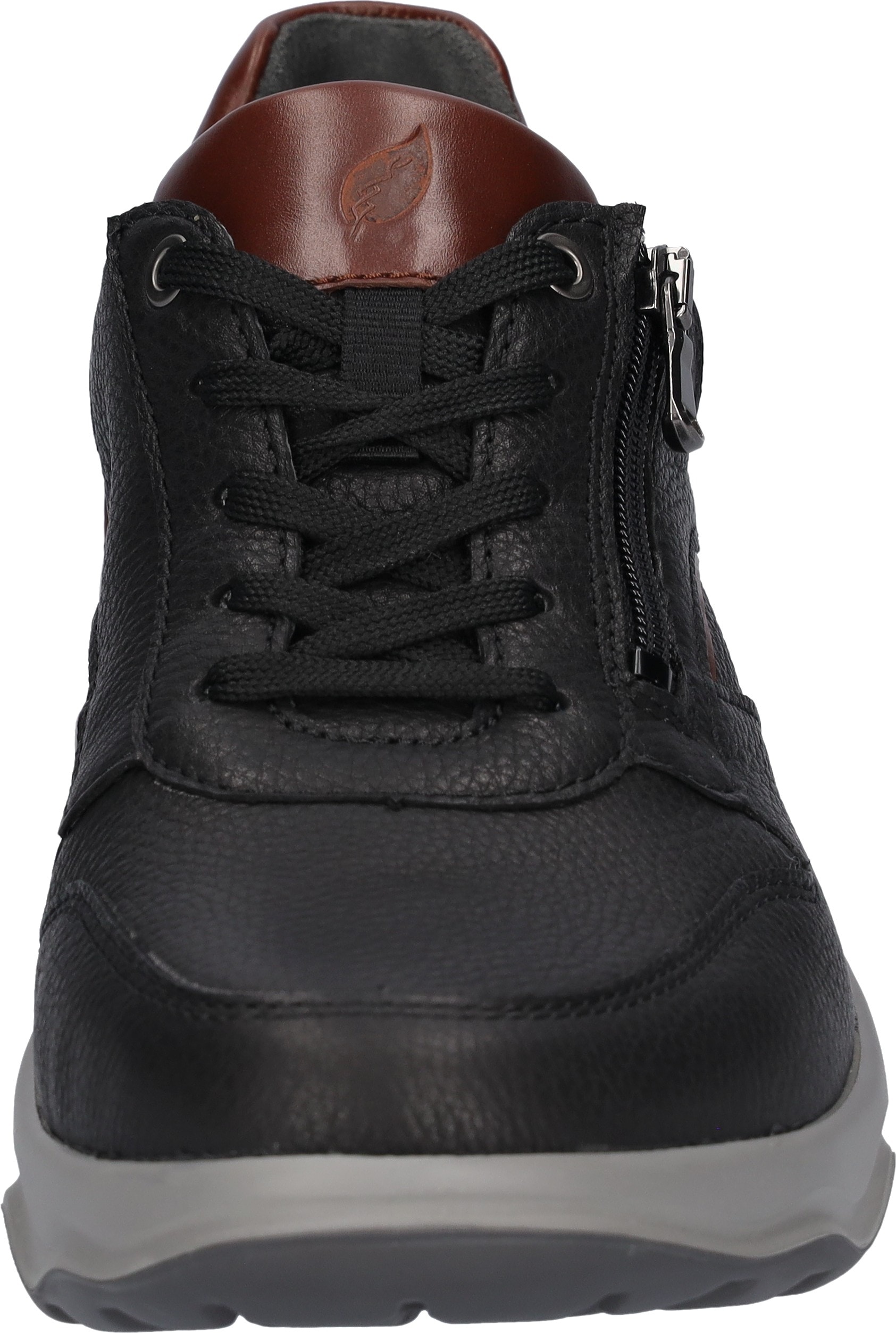 Waldläufer Sneaker »H-MAX«, Halbschuh, Schnürschuh mit seitlichem Reißverschluss, H-Weite