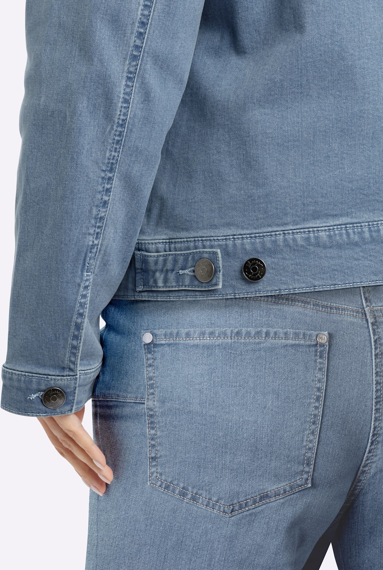 Sheego Jeansblazer »Jeansblazer«